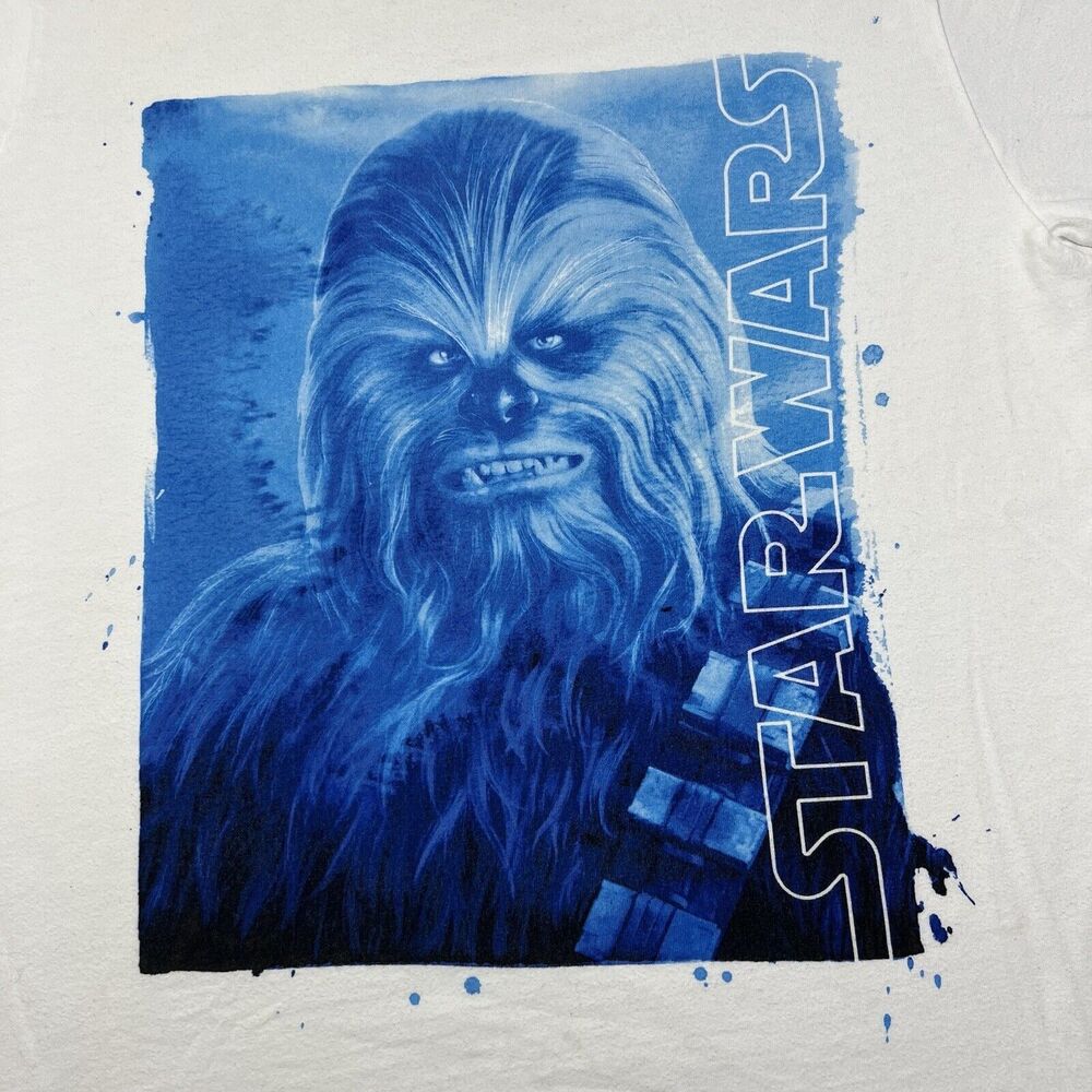 UNIQLO x Star Wars Men's Medium Chewbacca Tee Short Sleeve Graphic T Shirt - Picture 2 of 12